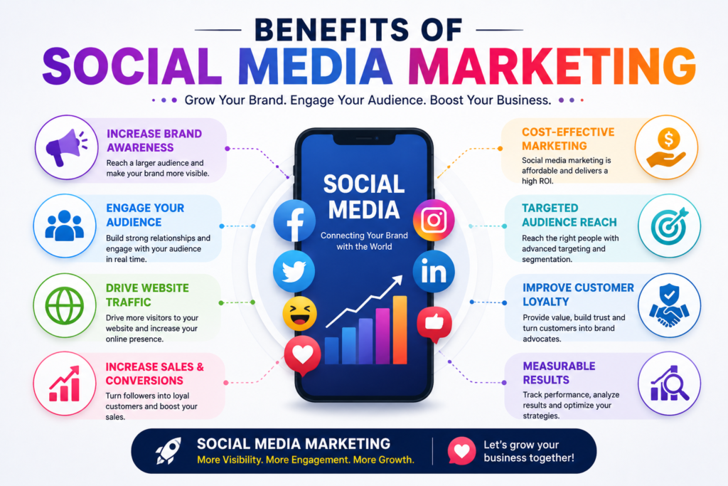 Social Media Marketing services for business growth