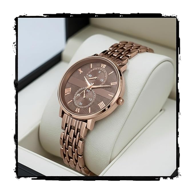 styledose-womens-luxury-black-analog-watch-rose-gold-roman-numerals-with-stylish-metal-chain-strap-wrist-watches-for-womens-girlsmissladies